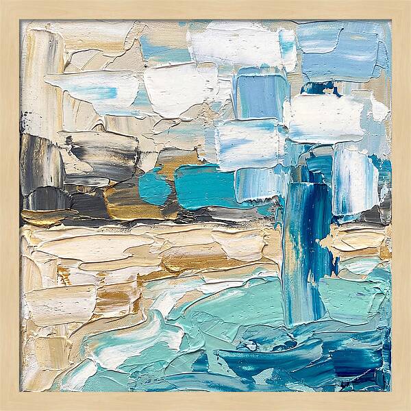 Lagoon Serenity In Palette Knife