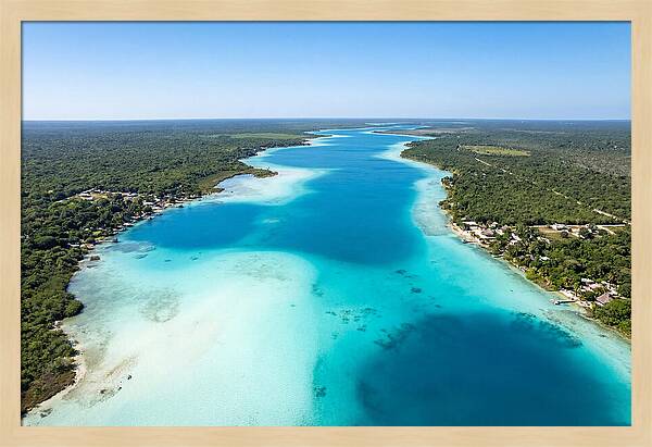 Laguna Bacalar From Above
