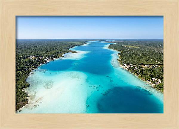 Laguna Bacalar From Above