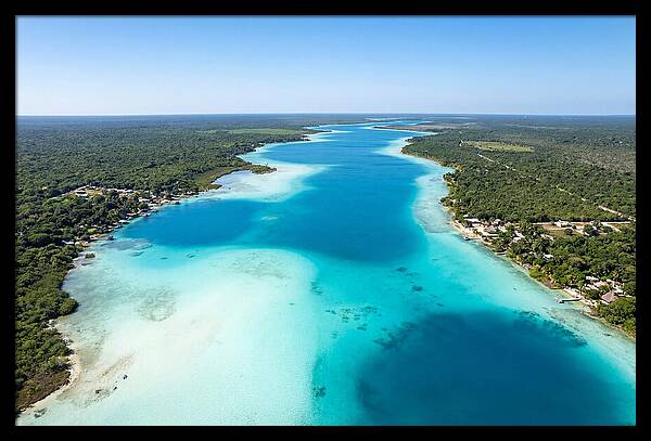Laguna Bacalar From Above