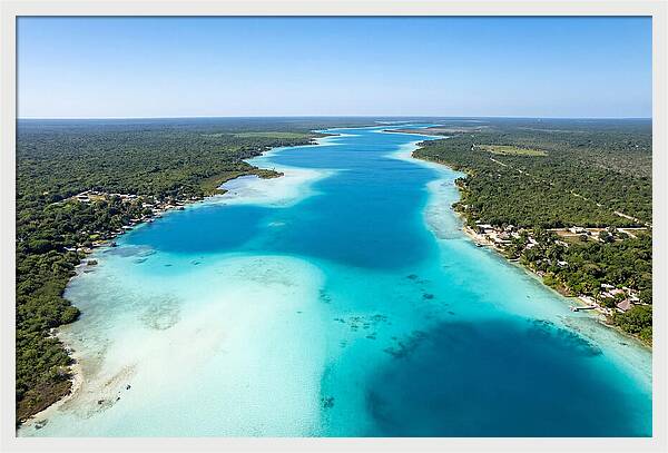 Laguna Bacalar From Above