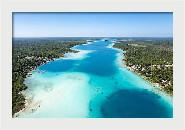Laguna Bacalar From Above