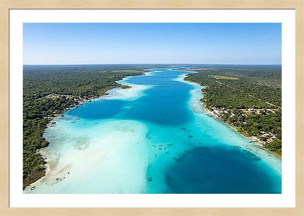 Laguna Bacalar From Above
