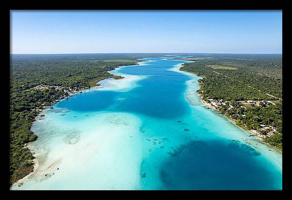 Laguna Bacalar From Above