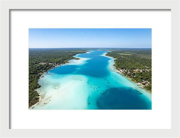 Laguna Bacalar From Above