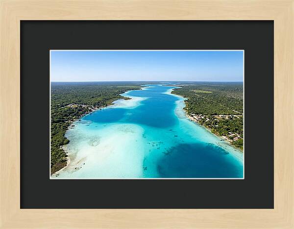 Laguna Bacalar From Above