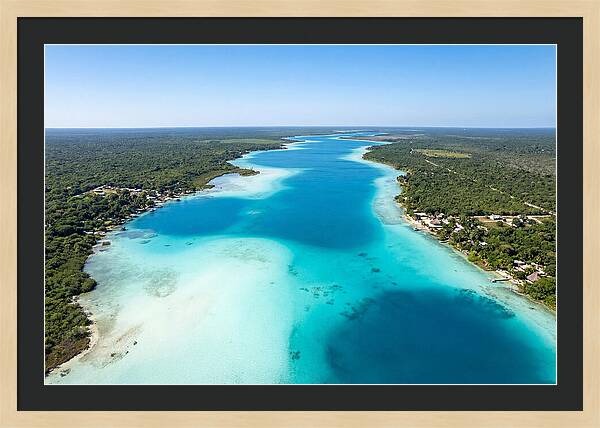 Laguna Bacalar From Above