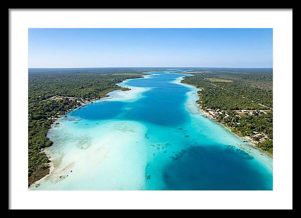 Laguna Bacalar From Above