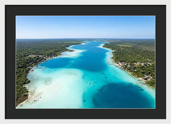 Laguna Bacalar From Above