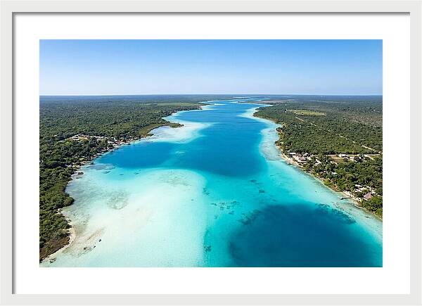 Laguna Bacalar From Above