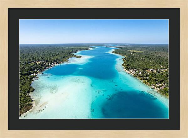 Laguna Bacalar From Above
