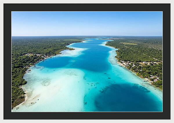 Laguna Bacalar From Above
