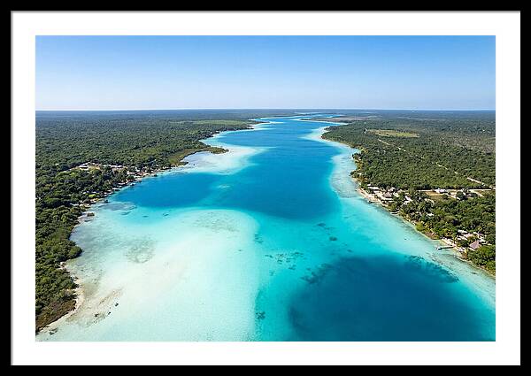 Laguna Bacalar From Above