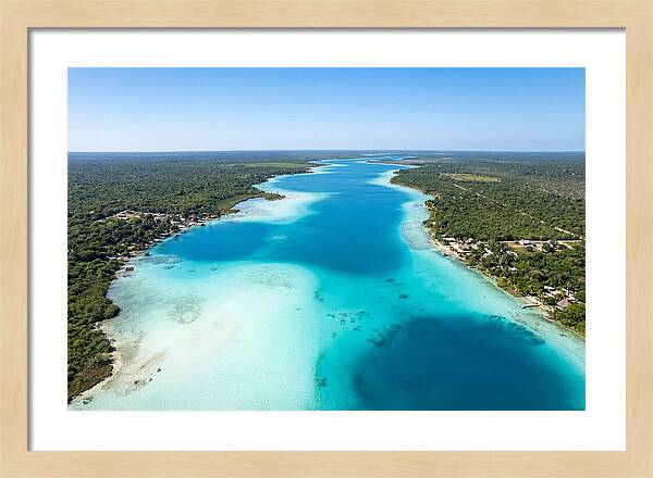 Laguna Bacalar From Above