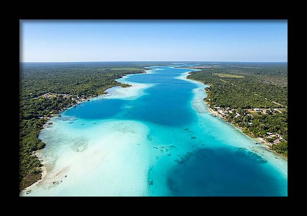 Laguna Bacalar From Above