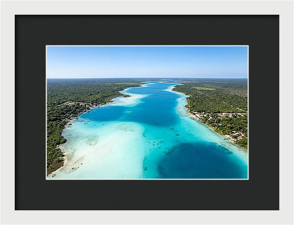 Laguna Bacalar From Above