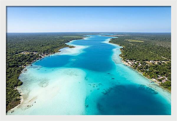 Laguna Bacalar From Above