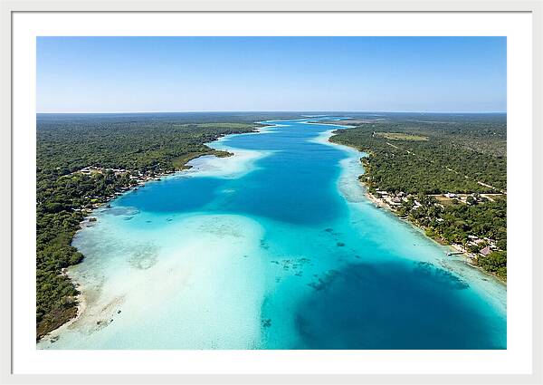 Laguna Bacalar From Above