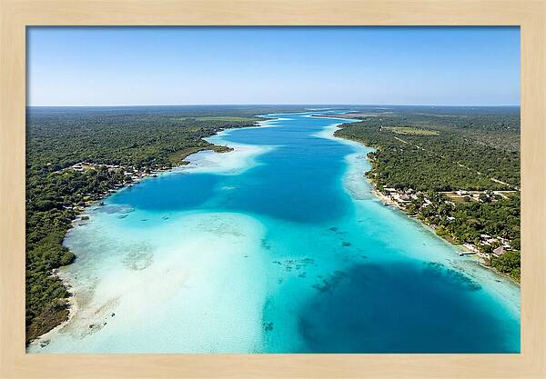 Laguna Bacalar From Above
