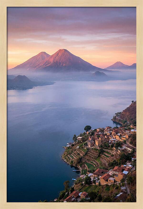 Lake Atitlan At Sunrise