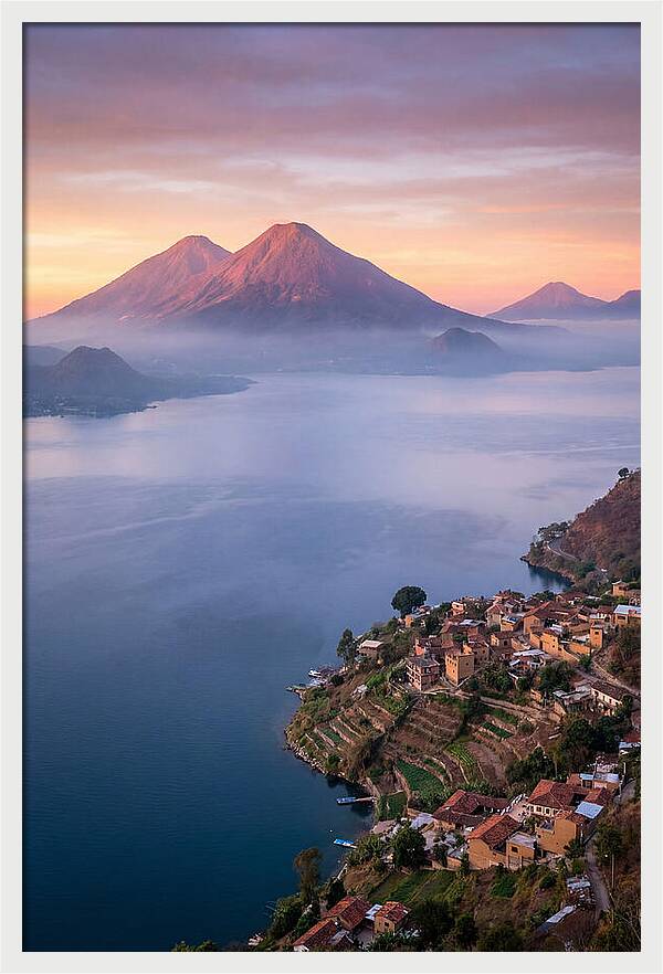 Lake Atitlan At Sunrise
