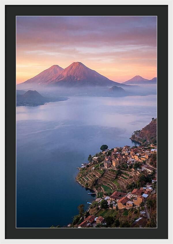 Lake Atitlan At Sunrise