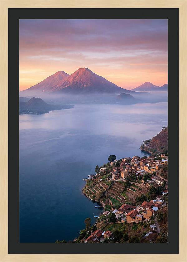 Lake Atitlan At Sunrise