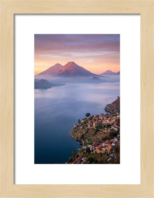 Lake Atitlan At Sunrise