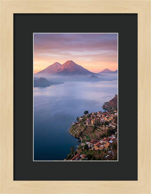 Lake Atitlan At Sunrise