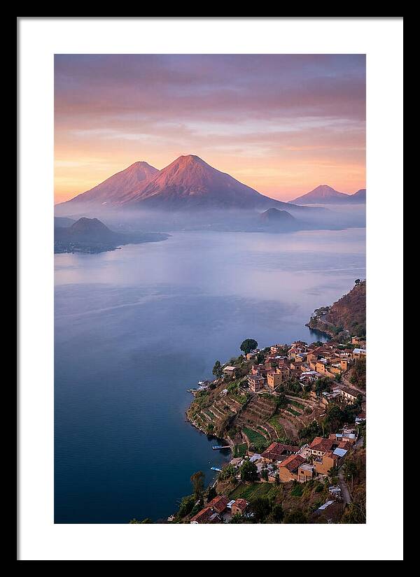 Lake Atitlan At Sunrise