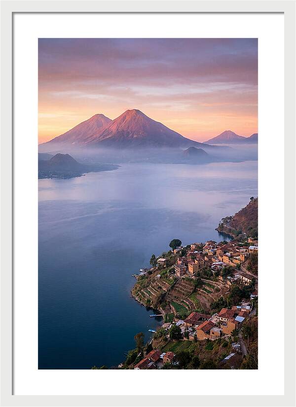 Lake Atitlan At Sunrise
