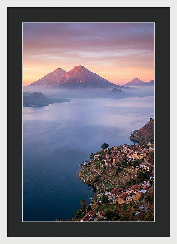 Lake Atitlan At Sunrise