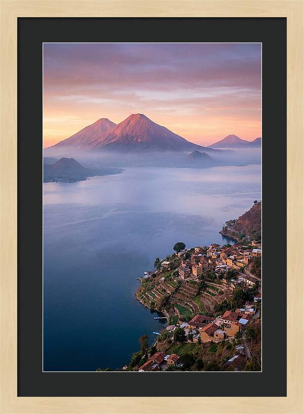 Lake Atitlan At Sunrise