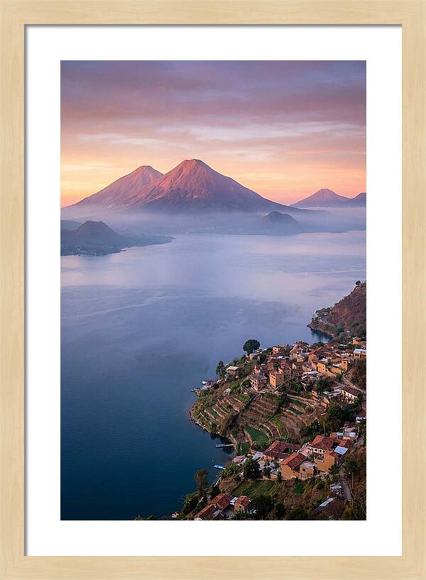 Lake Atitlan At Sunrise