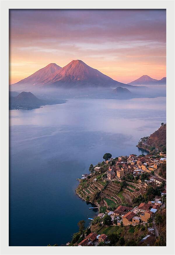 Lake Atitlan At Sunrise