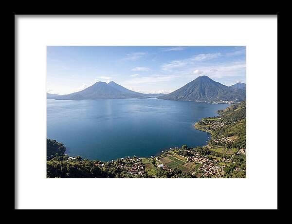 Lake Atitlan From Above Panajachel