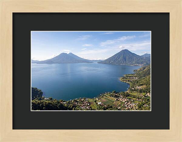 Lake Atitlan From Above Panajachel