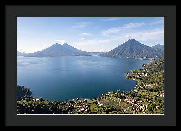 Lake Atitlan From Above Panajachel