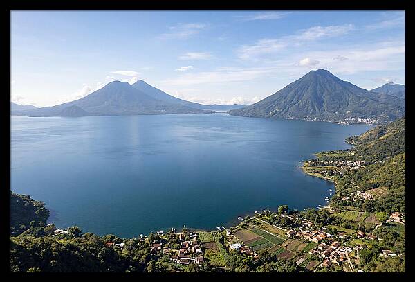 Lake Atitlan From Above Panajachel