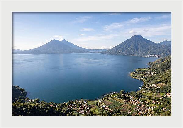 Lake Atitlan From Above Panajachel
