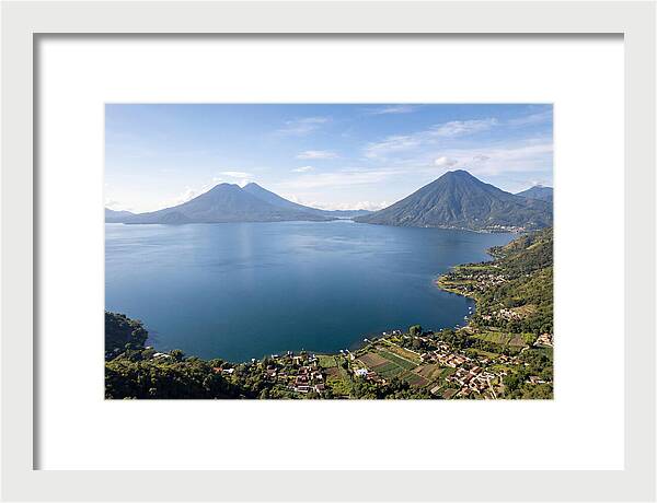 Lake Atitlan From Above Panajachel