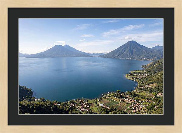 Lake Atitlan From Above Panajachel