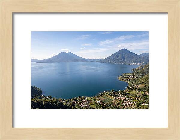 Lake Atitlan From Above Panajachel