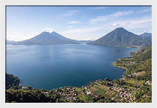 Lake Atitlan From Above Panajachel