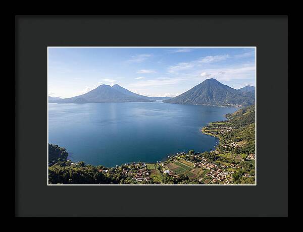 Lake Atitlan From Above Panajachel