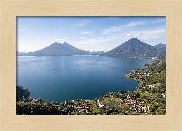 Lake Atitlan From Above Panajachel