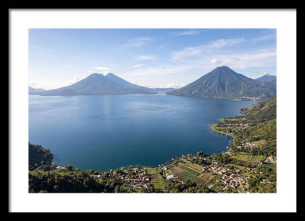 Lake Atitlan From Above Panajachel