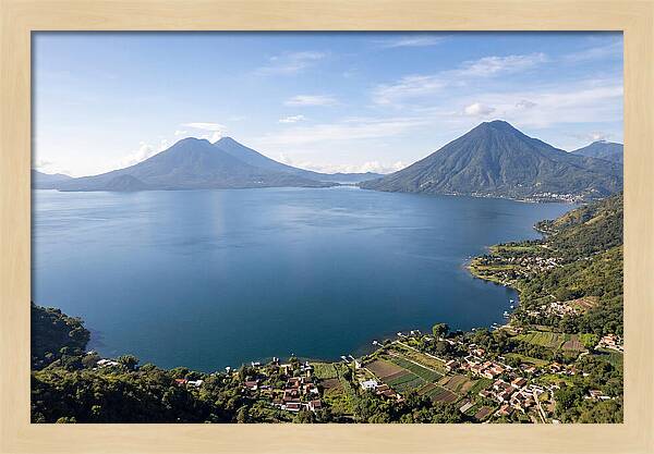 Lake Atitlan From Above Panajachel