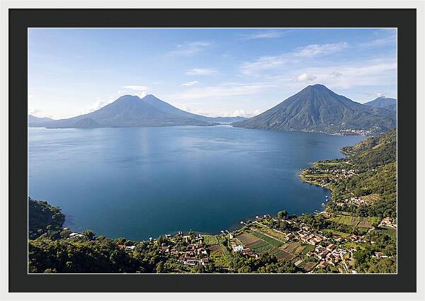 Lake Atitlan From Above Panajachel