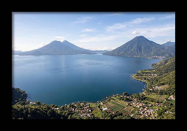 Lake Atitlan From Above Panajachel